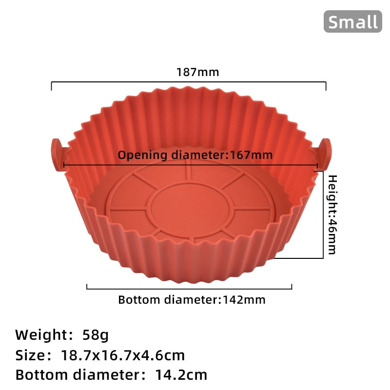 Forma de Silicone Para Air Fryer - Liz BH Store