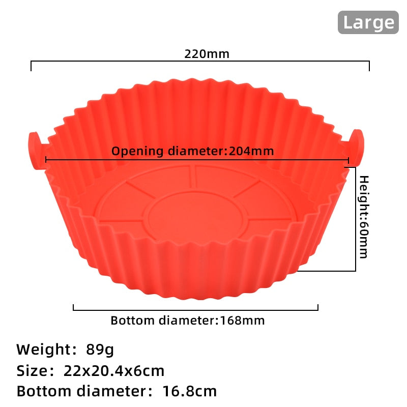 Forma de Silicone Para Air Fryer - Liz BH Store