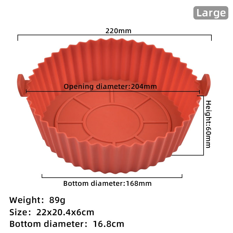 Forma de Silicone Para Air Fryer - Liz BH Store