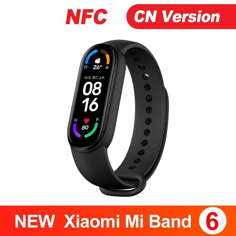 Smartwatch Xiaomi Mi Band 6 NFC Relógio Inteligente - Liz BH Store