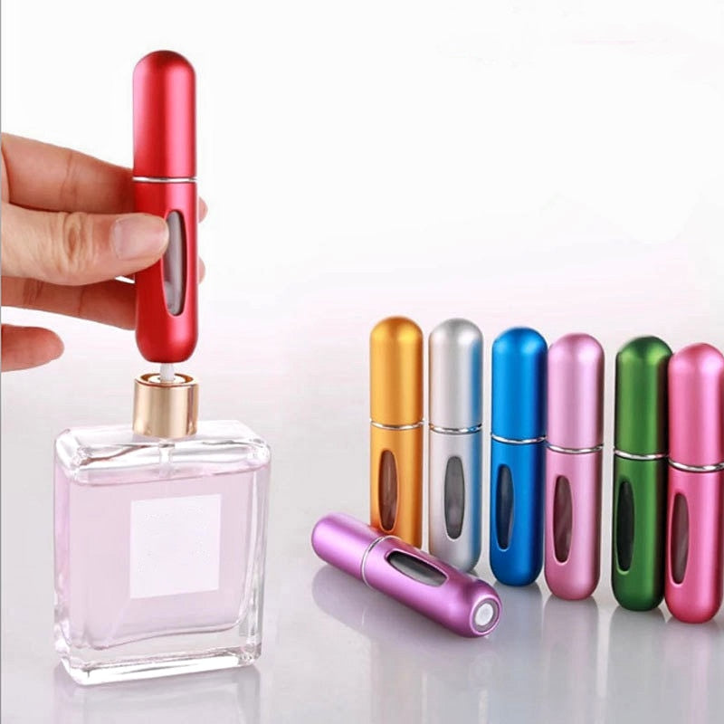 Porta Perfume Recarregável 5ml - Spray Portátil - Liz BH Store